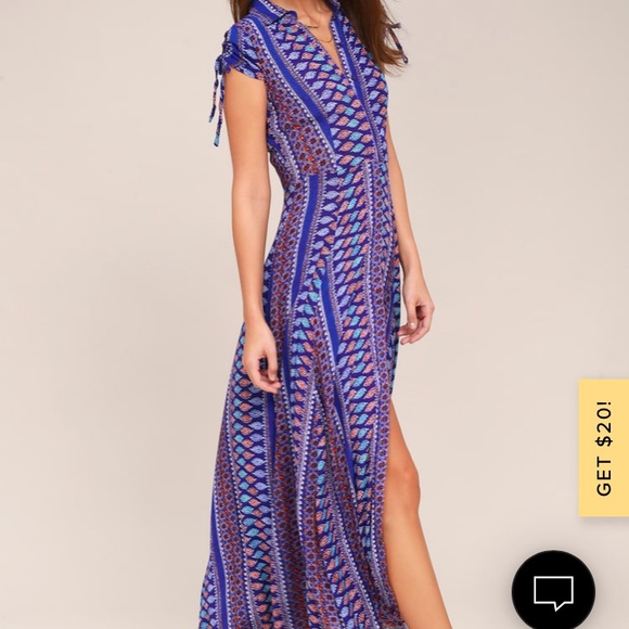 Lulu’s Midi Dress - Picture 1 of 8